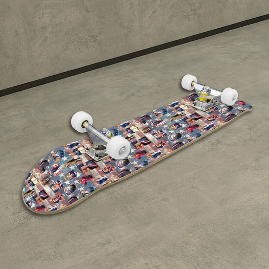 20 Donald Trump Designs, High Density 7 Layer Skateboard, Made In USA