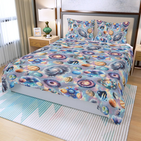 Misc Beautiful Designs, Three Piece Duvet Bedding Set