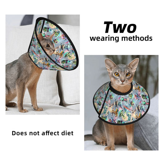 6 Alien Designs, Pet Elizabethan, Pet Medical Collar