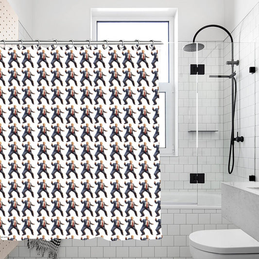 20 Donald Trump Designs, Waterproof Polyester Shower Curtain – Made in the USA – 70.8x70.8”