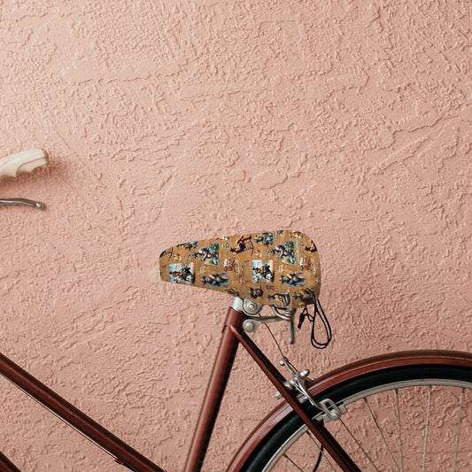 Waterproof Bike Seat Cover - Bigfoot / Sasquatch seat cover