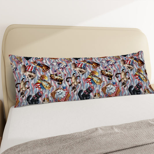8 Patriot Designs, Long Body Pillow Case
