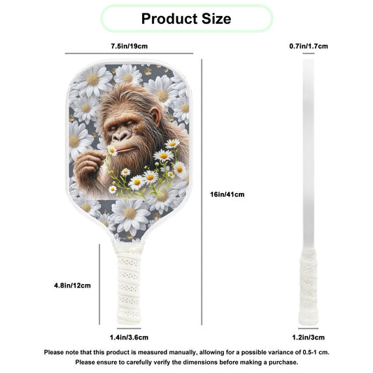 Daisy Bigfoot Sasquatch Pickleball Paddle