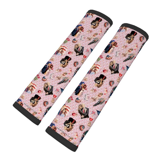 20 Donald Trump Designs, Seat Belt Cover Pad For Adults 2 Pcs