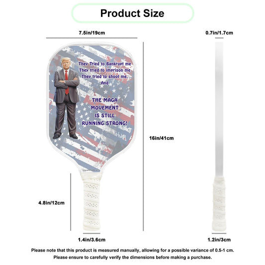 Donald Trump "MAGA Movement", Pickleball Paddle
