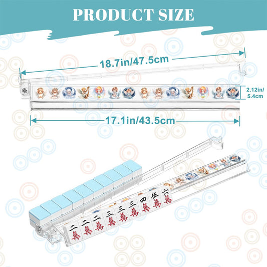 Fairy / Angel Designs, 4 Artistic Mahjong Tile Pusher Racks