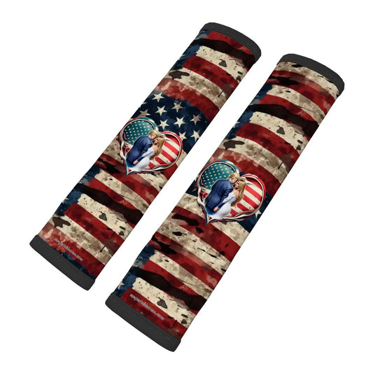 Donald & Melania Trump, Seat Belt Cover Pad For Adults 2 Pcs