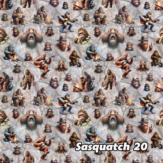 Sasquatch Cotton Fabric 20