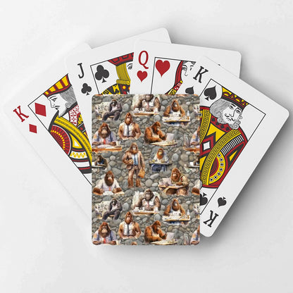 Sasquatch / Bigfoot Themed Poker Playing Cards