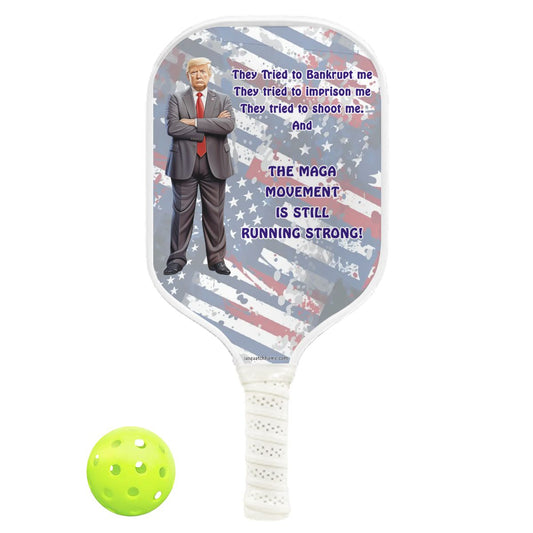 Donald Trump "MAGA Movement", Pickleball Paddle