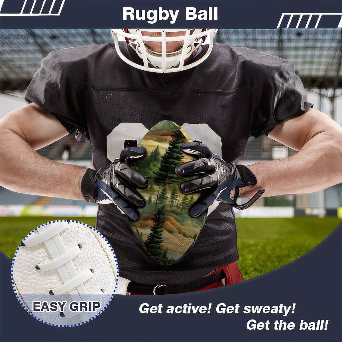 Forrest / Woods, Leather Rugby / Football