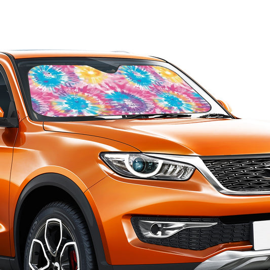 19 Tie Dye Designs, Auto Car Windshield Sun Shade
