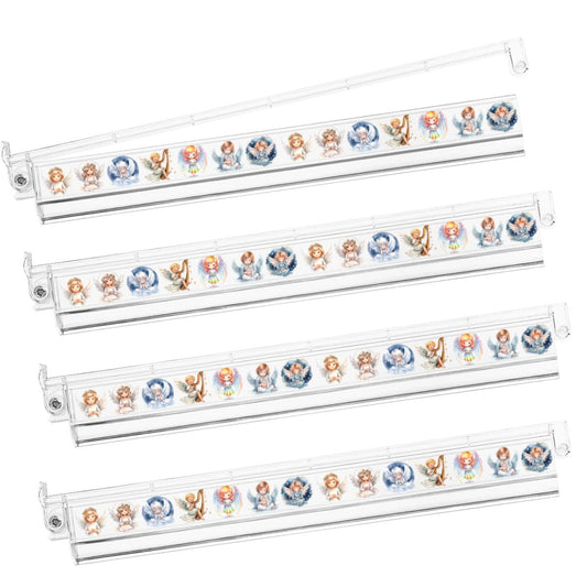 Fairy / Angel Designs, 4 Artistic Mahjong Tile Pusher Racks