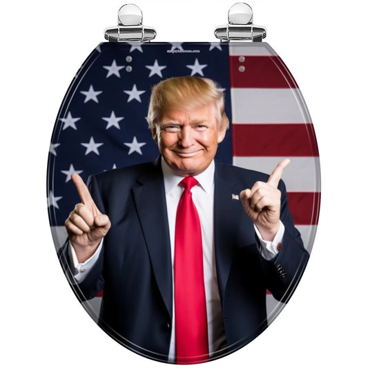 Donald Trump Universal Toilet Seat / Cover
