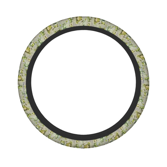 10 Animal Designs, Rugged Auto Steering Wheel Cover - 15"