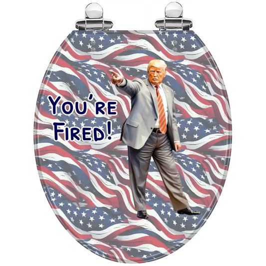 Donald Trump, "You're Fired" Universal Toilet Seat