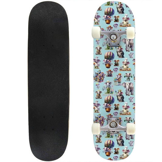 20 Misc Designs, High Density 7 Layer Skateboard, Made In USA