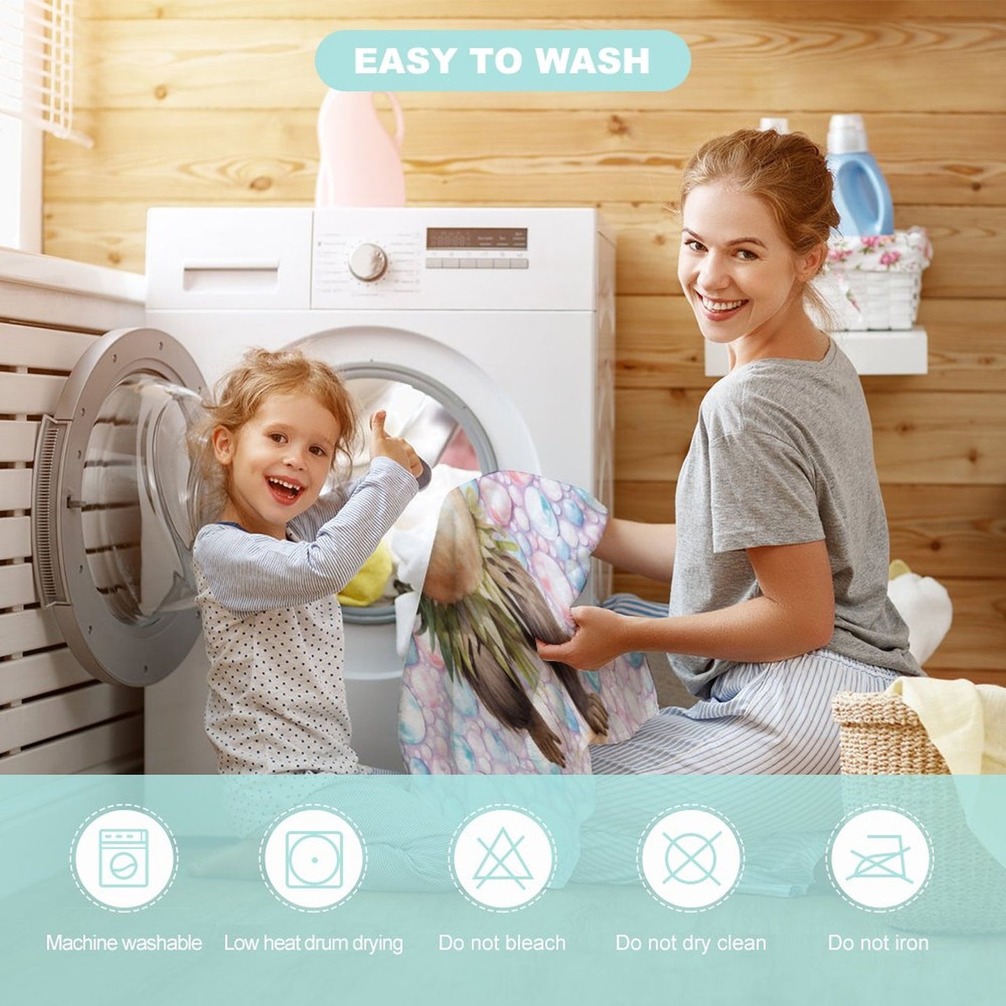 Dancing Bigfoot, Sasquatch, Terry Cloth Hooded Towel for Kids, Children