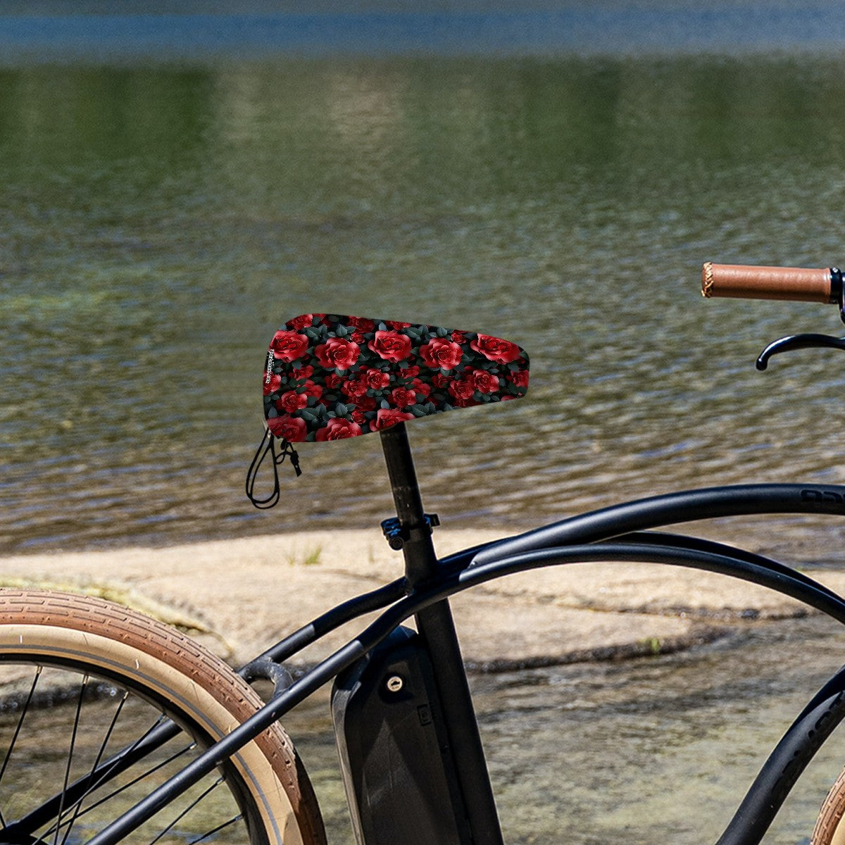 10 Flower Designs, Waterproof Bike Seat Cover