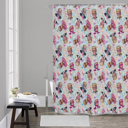 20 Donald Trump Designs, Polyester Shower Curtain in 4 sizes