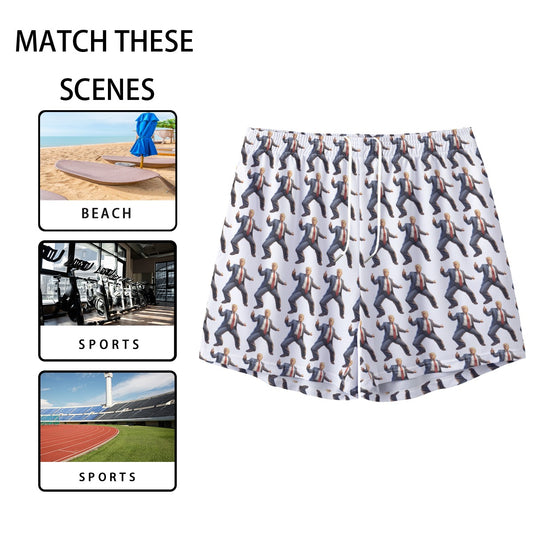 10 Donald Trump Designs, Men’s Sports, Pocketed Shorts