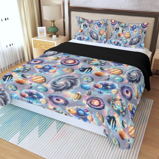 Misc Beautiful Designs, Three Piece Duvet Bedding Set