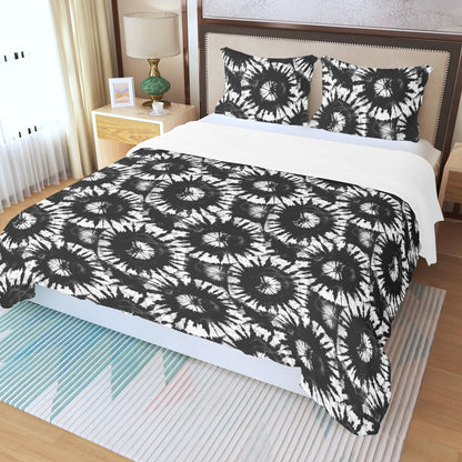 Tie Dye Themes, Three Piece Duvet Bedding Set
