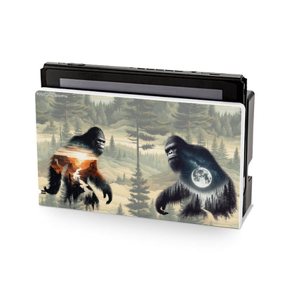 Sasquatch "night and Day" Nintendo Switch Dock Station Cover