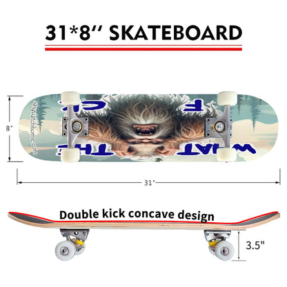 WTF, High Density 7 Layer Skateboard, Made In USA