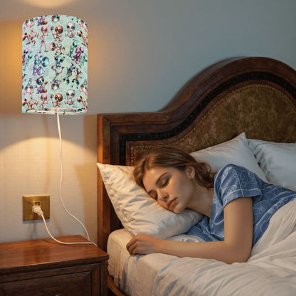 6 Alien Designs, Wall Sconces, Set of 2, Plug In