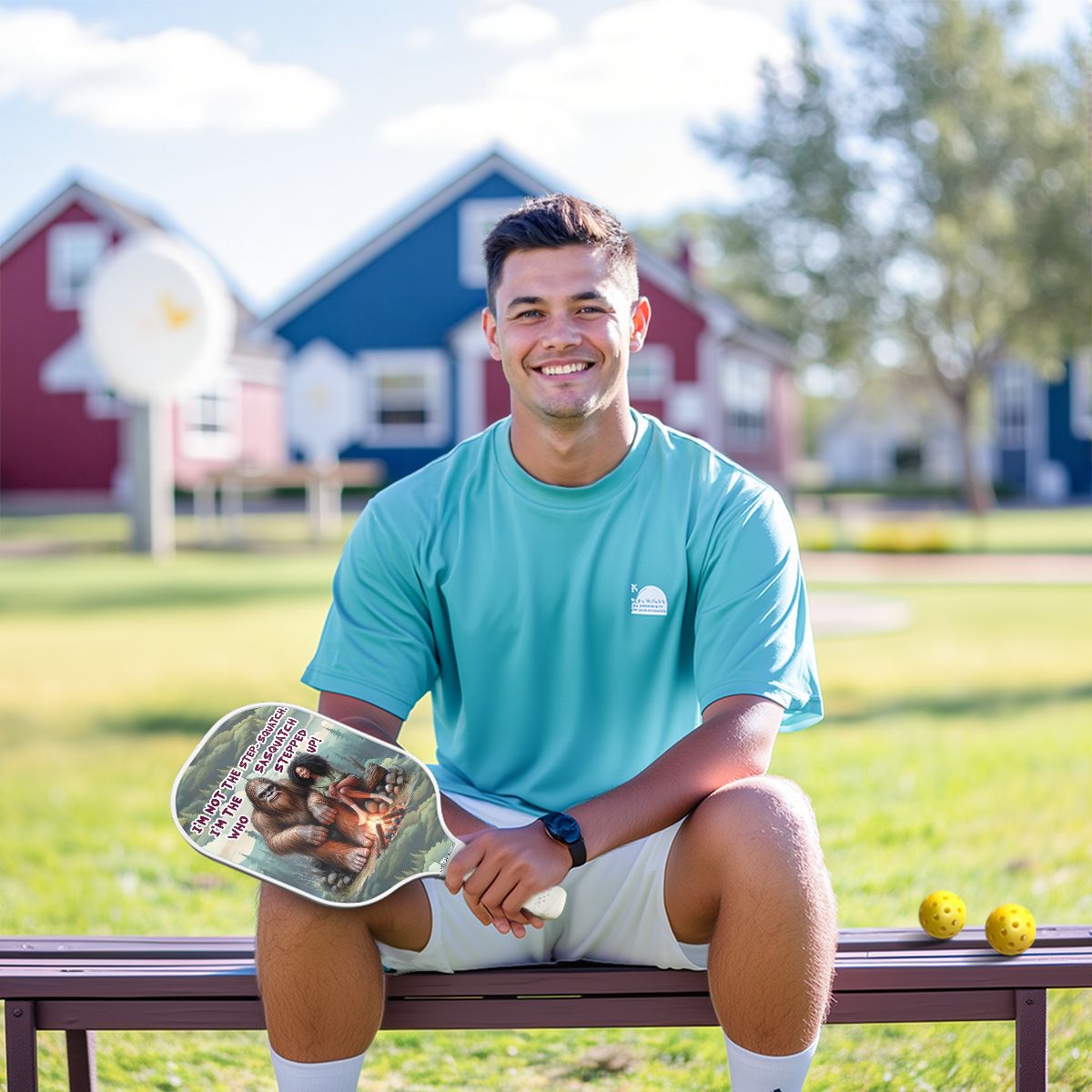 "I'm Not the Step Squatch..." Pickleball Paddle