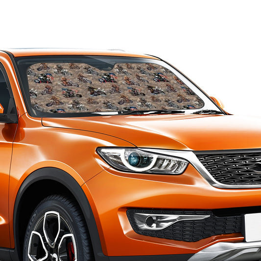 20 Sasquatch / Bigfoot Designs, Auto Car Windshield Sun Shade