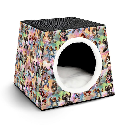 20 Bigfoot / Sasquatch Designs, Space Capsule Pet Bed