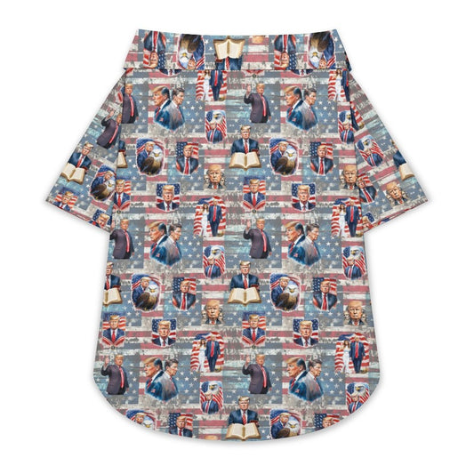 Pet Shirt, dog shirt, cat shirt - Donald Trump, MAGA Designs