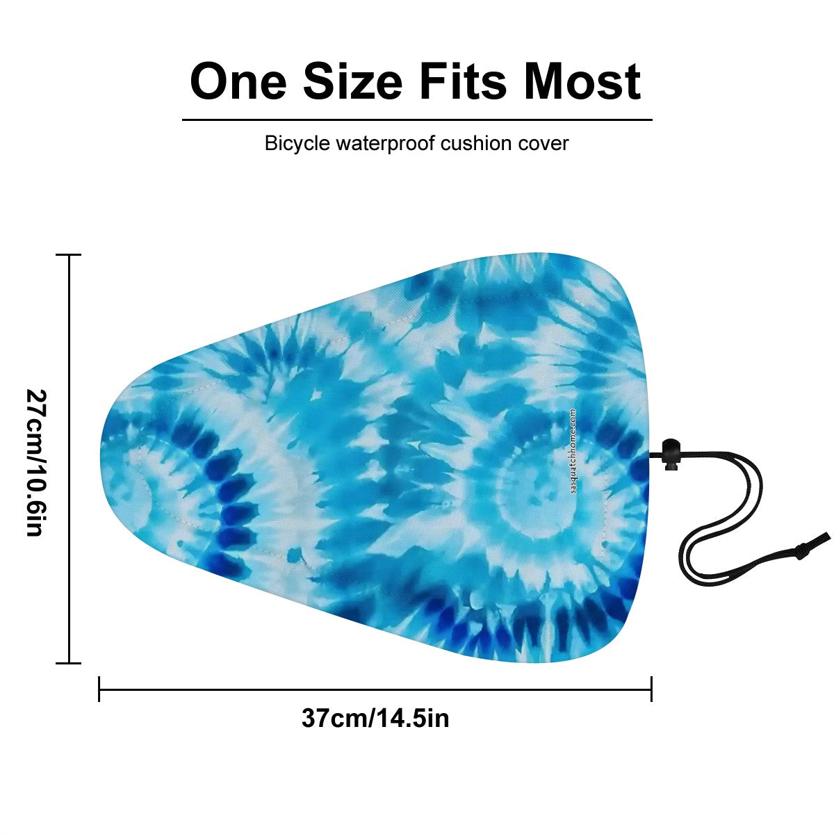 Waterproof Bike Seat Cover - Tye-Dye 19 Designs