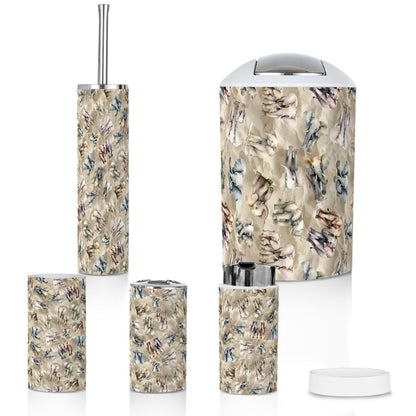 10 Animal Designs - Bathroom Accessories Set 5 pcs