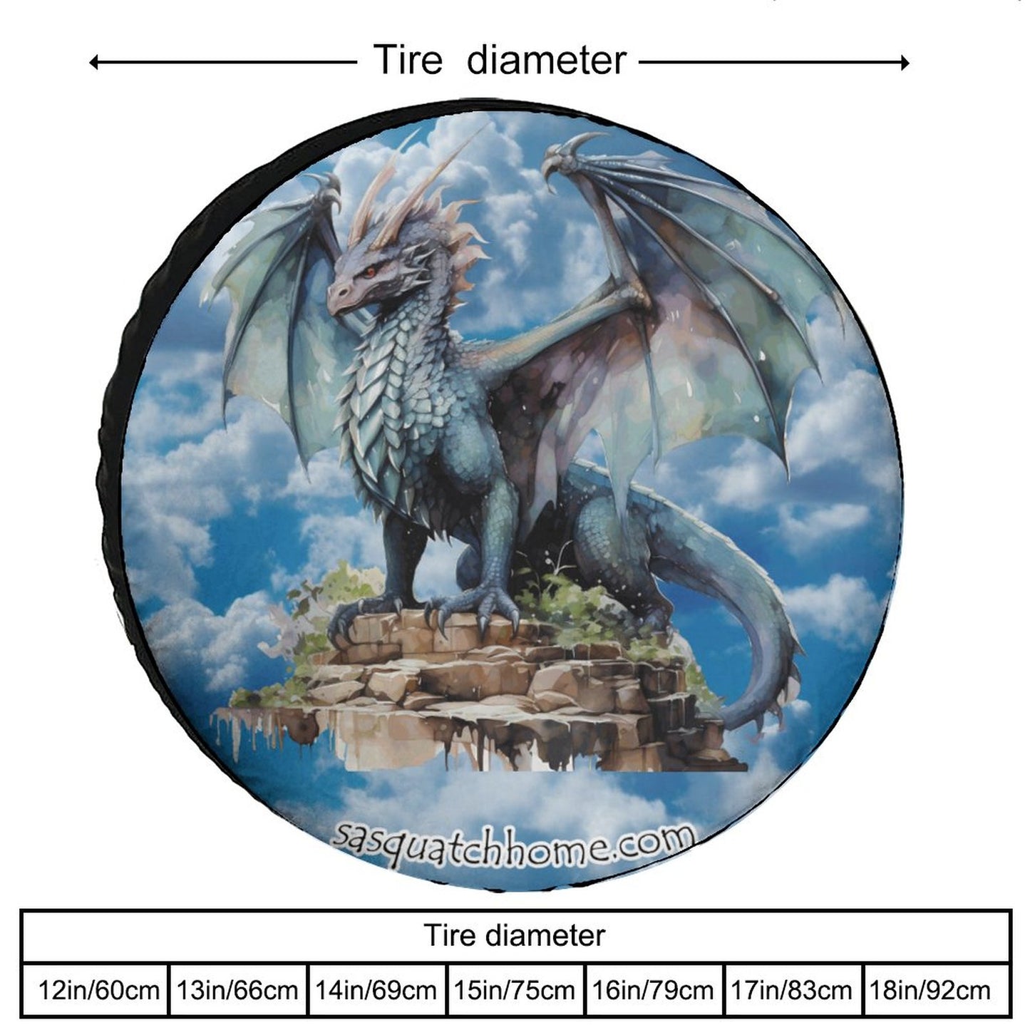 Sky Dragon Oxford Cloth Tire Cover
