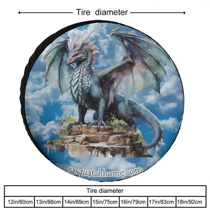 Sky Dragon Oxford Cloth Tire Cover