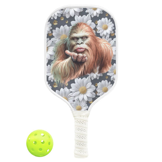 Bigfoot / Sasquatch Daisies 1 Pickleball Paddle-
