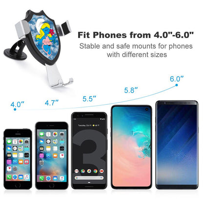 Smurfette Car Mount Mobile Phone Holder