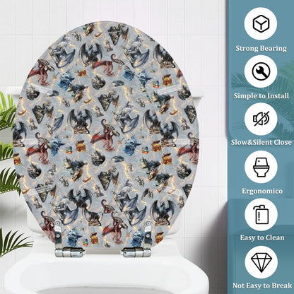 Earth Dragon Universal Toilet Seat / Cover