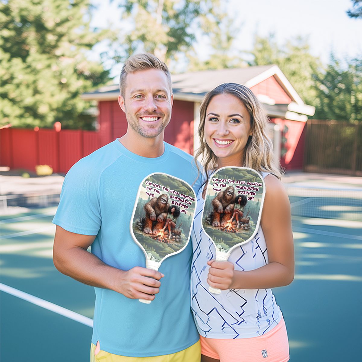 "I'm Not the Step Squatch..." Pickleball Paddle