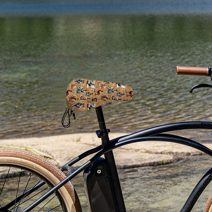 Waterproof Bike Seat Cover - Bigfoot / Sasquatch seat cover