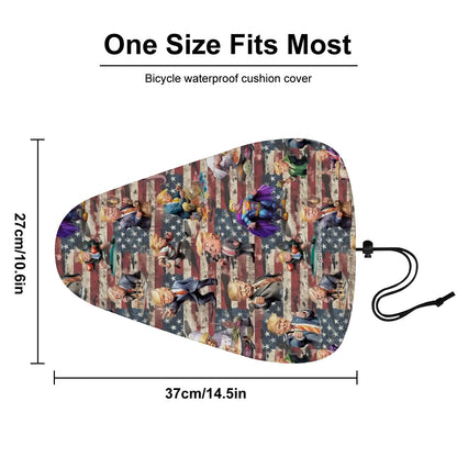 Waterproof Bike Seat Cover - Donald Trump Seat Cover, MAGA seat cover,