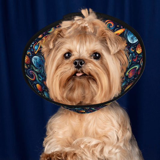 12 Outer Space Designs, Pet Elizabethan, Pet Medical Collar