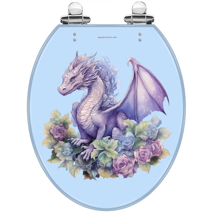 Purple Dragon Universal Toilet Seat
