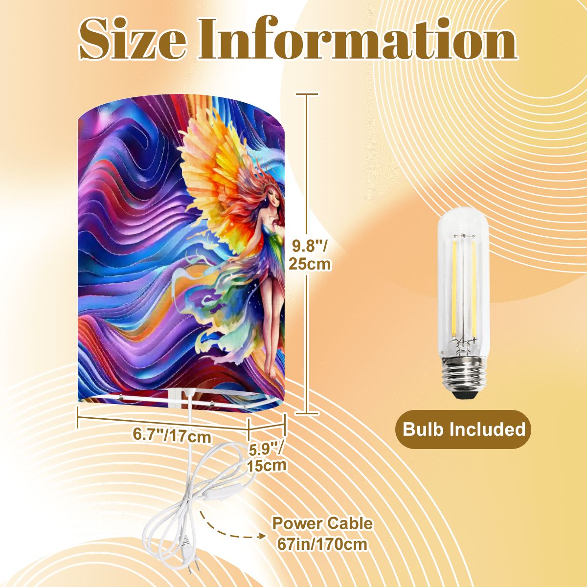 Fairy Design, Wall Sconces, Set of 2, Plug In