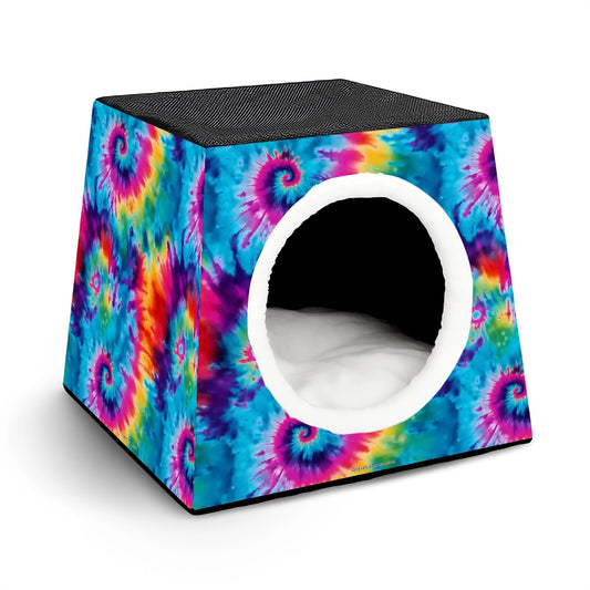 19 Tie Dey, Space Capsule Pet Bed