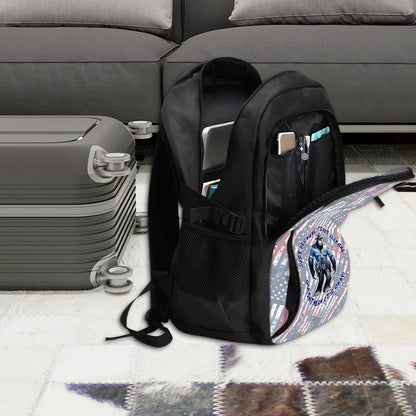 Large Capacity, Oxford Travel, Laptop Bag with USB Charger