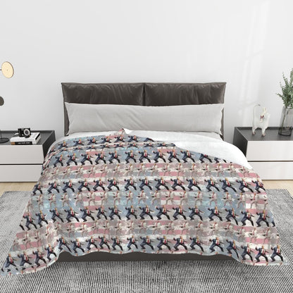 Donald Trump 19 Designs - Soft Flannel Throw Blanket